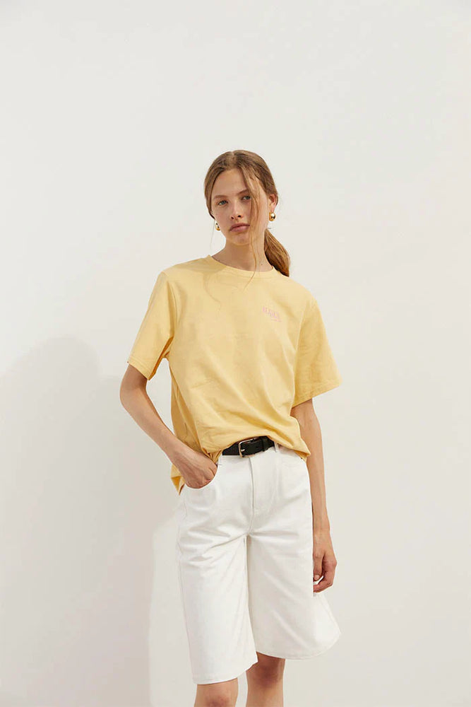 
                      
                        Blanca - Melanie Tee in Yellow
                      
                    