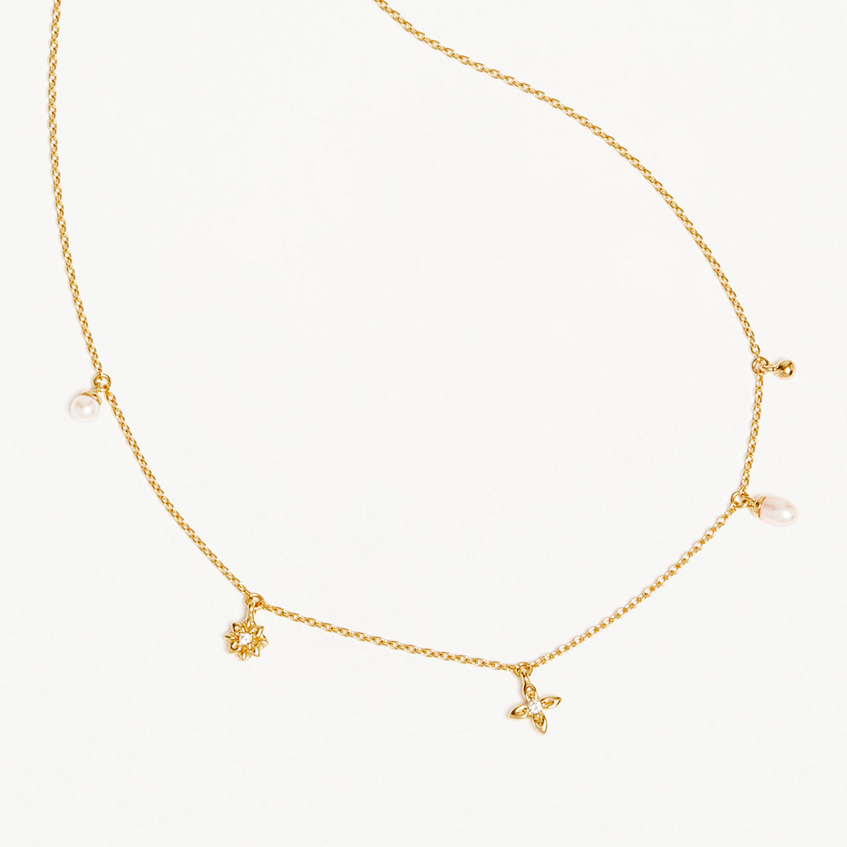 By Charlotte - Live in Peace Choker in Gold