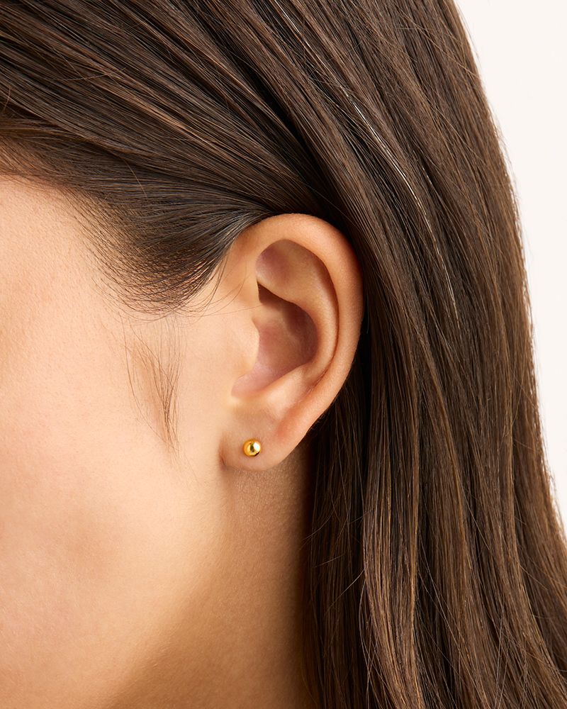 
                      
                        By Charlotte - Sun Chaser Stud Earrings in Gold
                      
                    