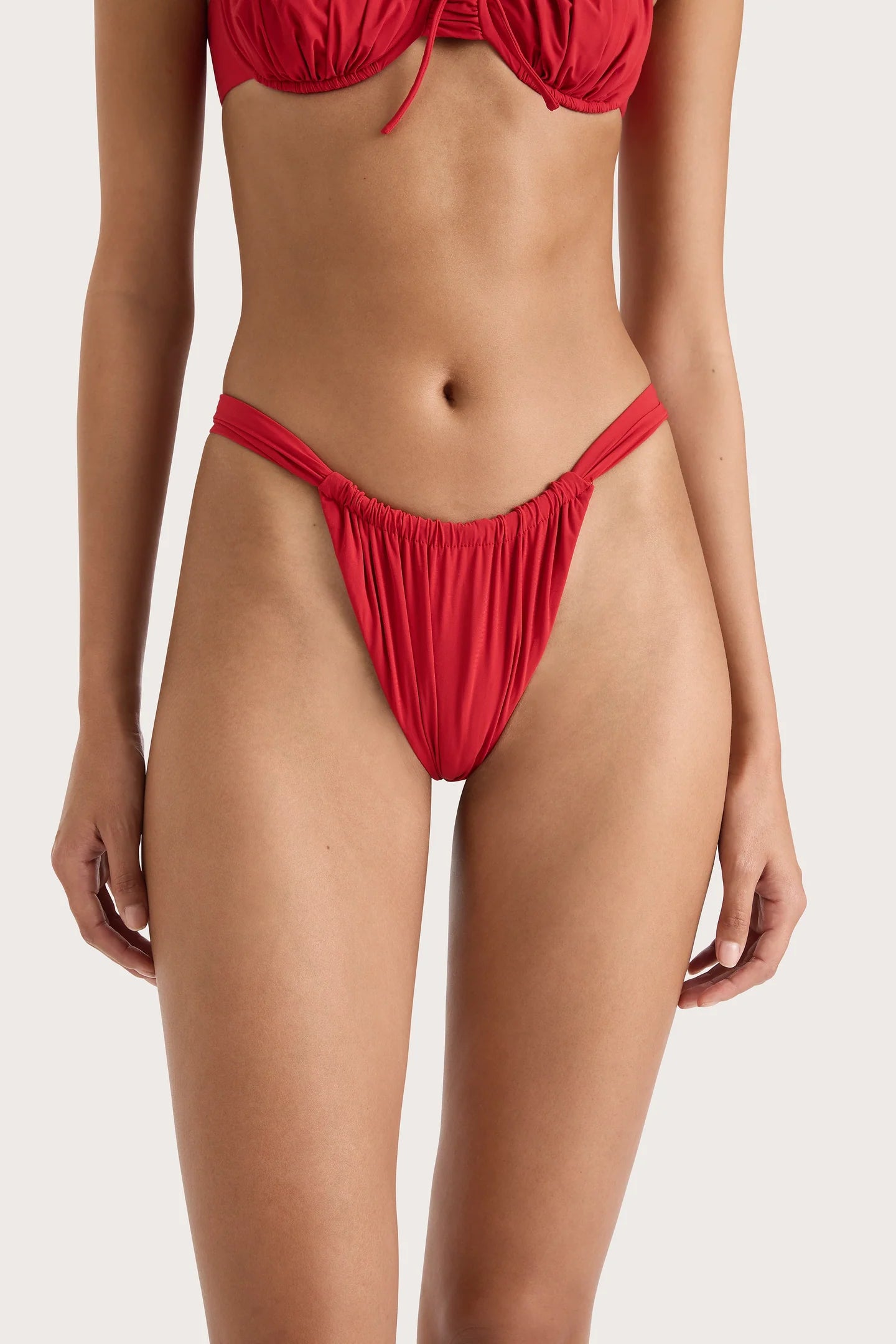 Faithfull The Brand - Andez Bikini Bottom in Red