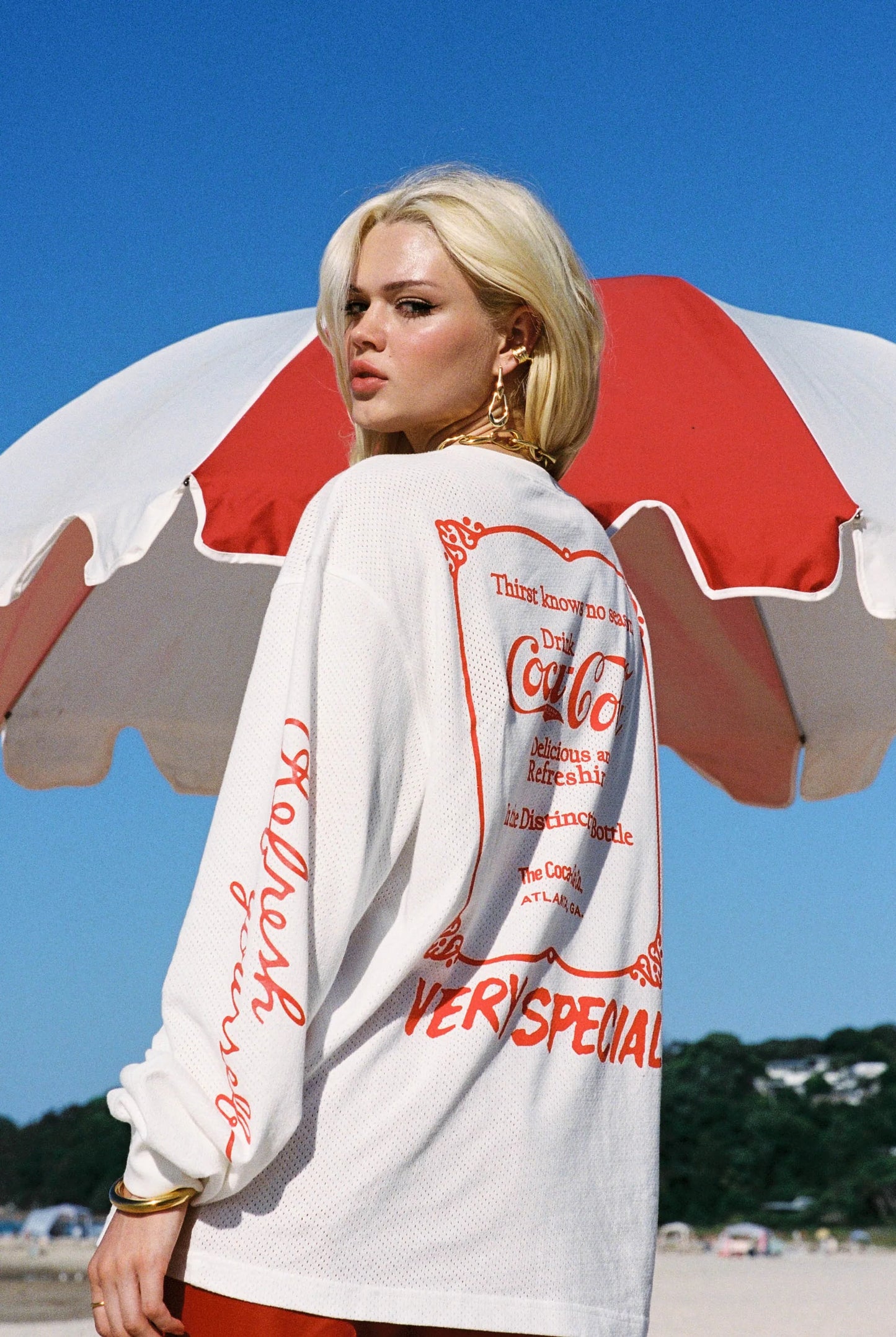 Something Very Special - Classic Coke Racing LS Mesh Tee