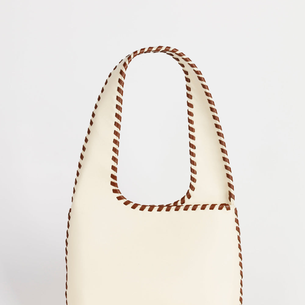 The Wolf Gang - Mara Shoulder Bag in Creme