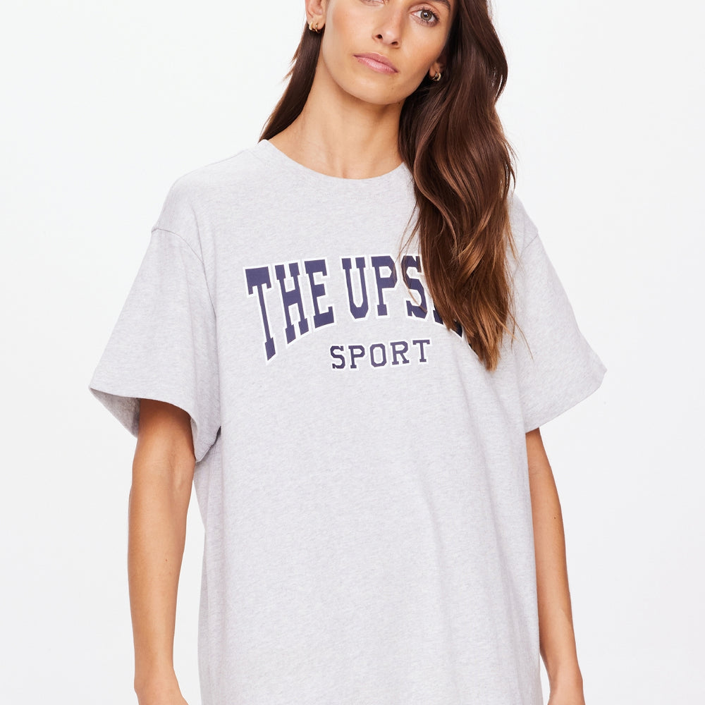 
                      
                        The Upside - Harbor Sammi Tee in Grey Marle
                      
                    