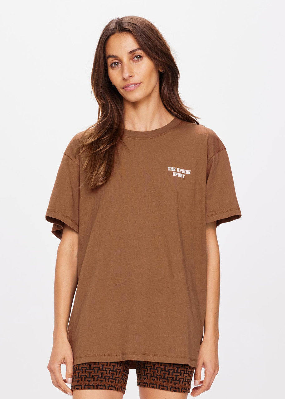 The Upside - Sammi Tee in Tobacco