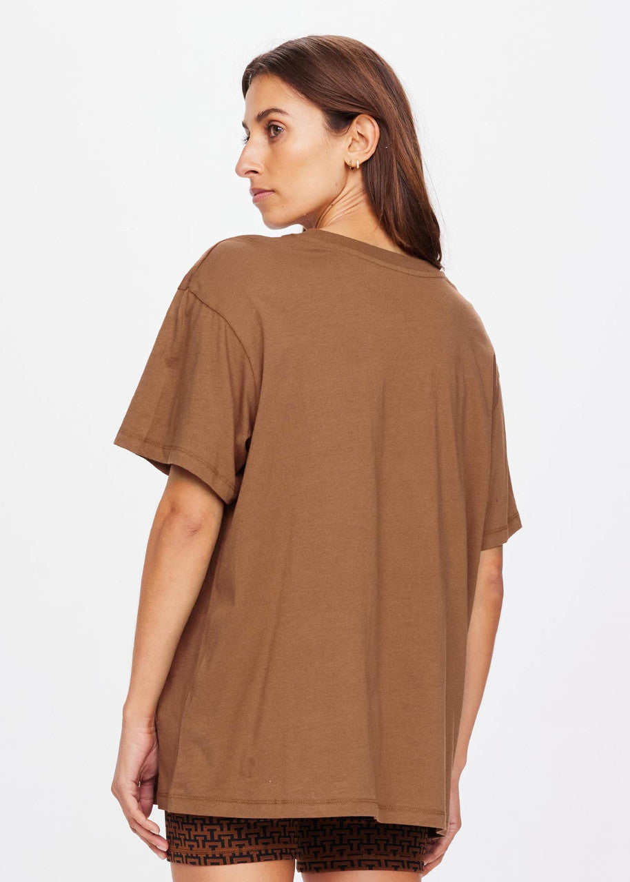 The Upside - Sammi Tee in Tobacco