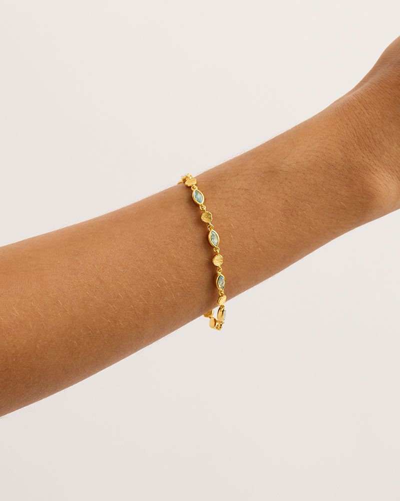 By Charlotte - Magic of Eye Bracelet in Gold