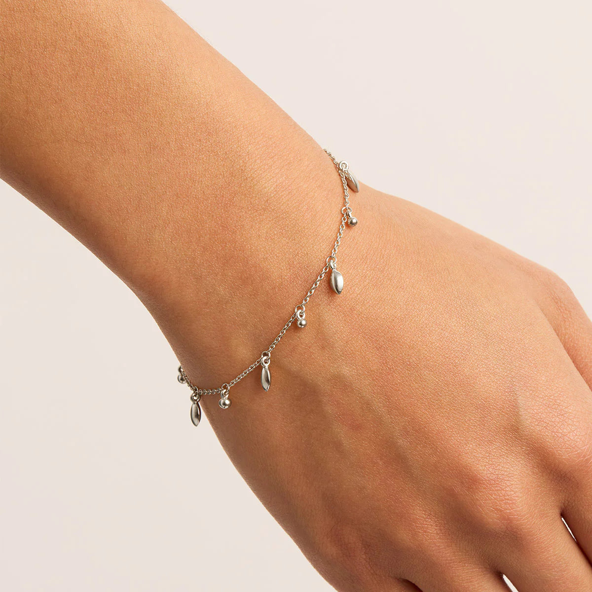 By Charlotte - Live in Grace Bracelet in Silver