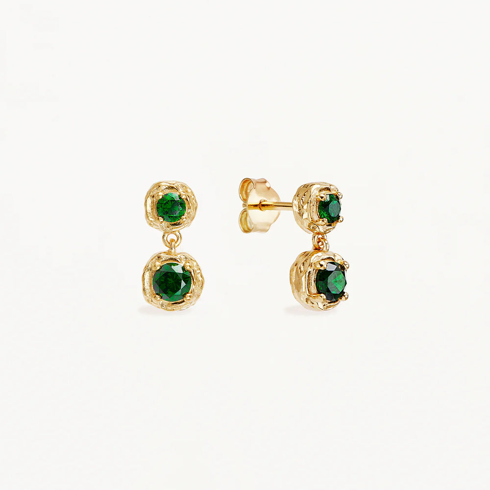 By Charlotte - Depth of You Drop Earrings in Gold