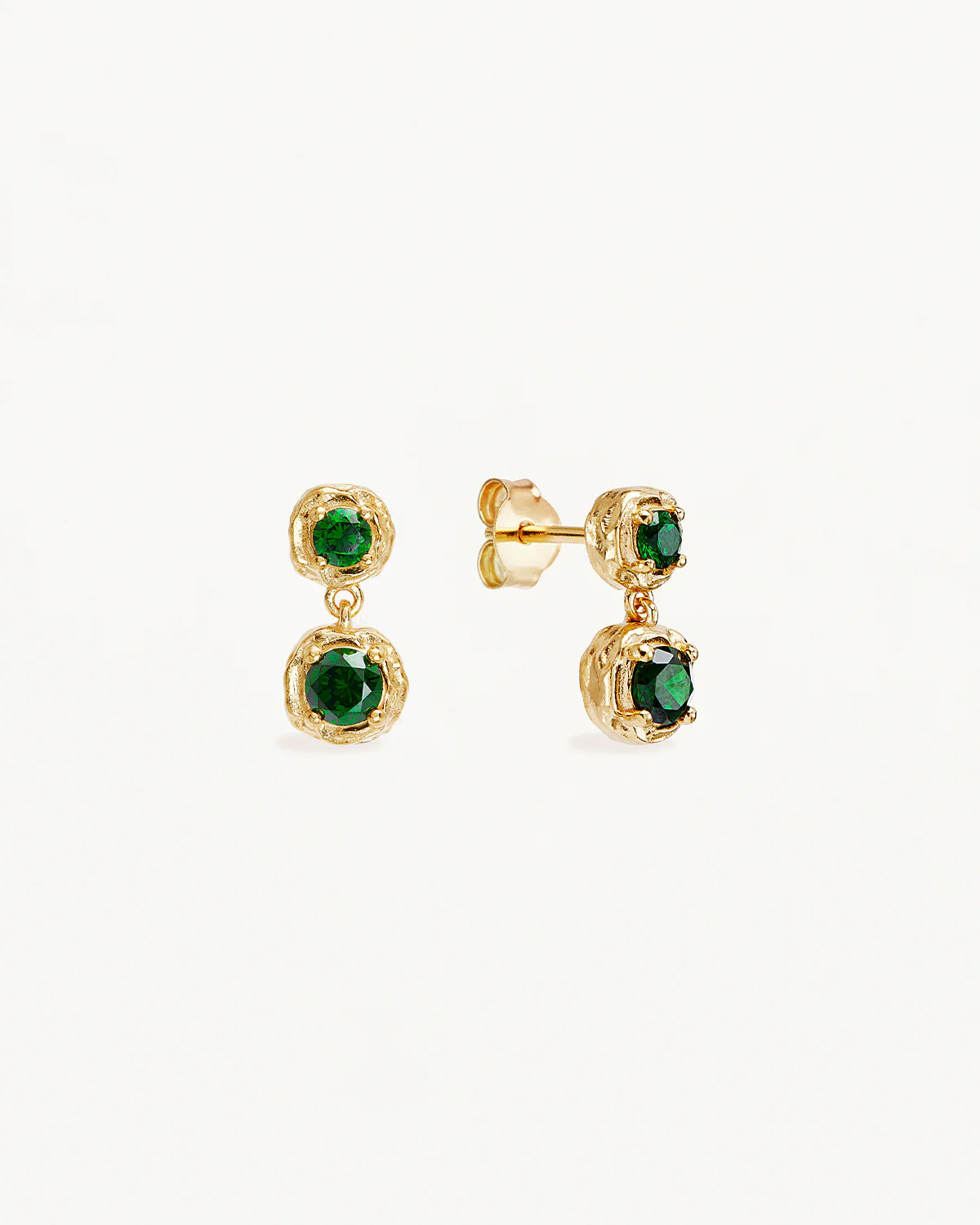 By Charlotte - Depth of You Drop Earrings in Gold