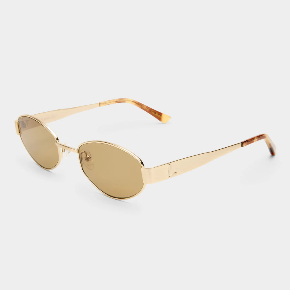 LUV LOU - The Boston in Brushed Gold