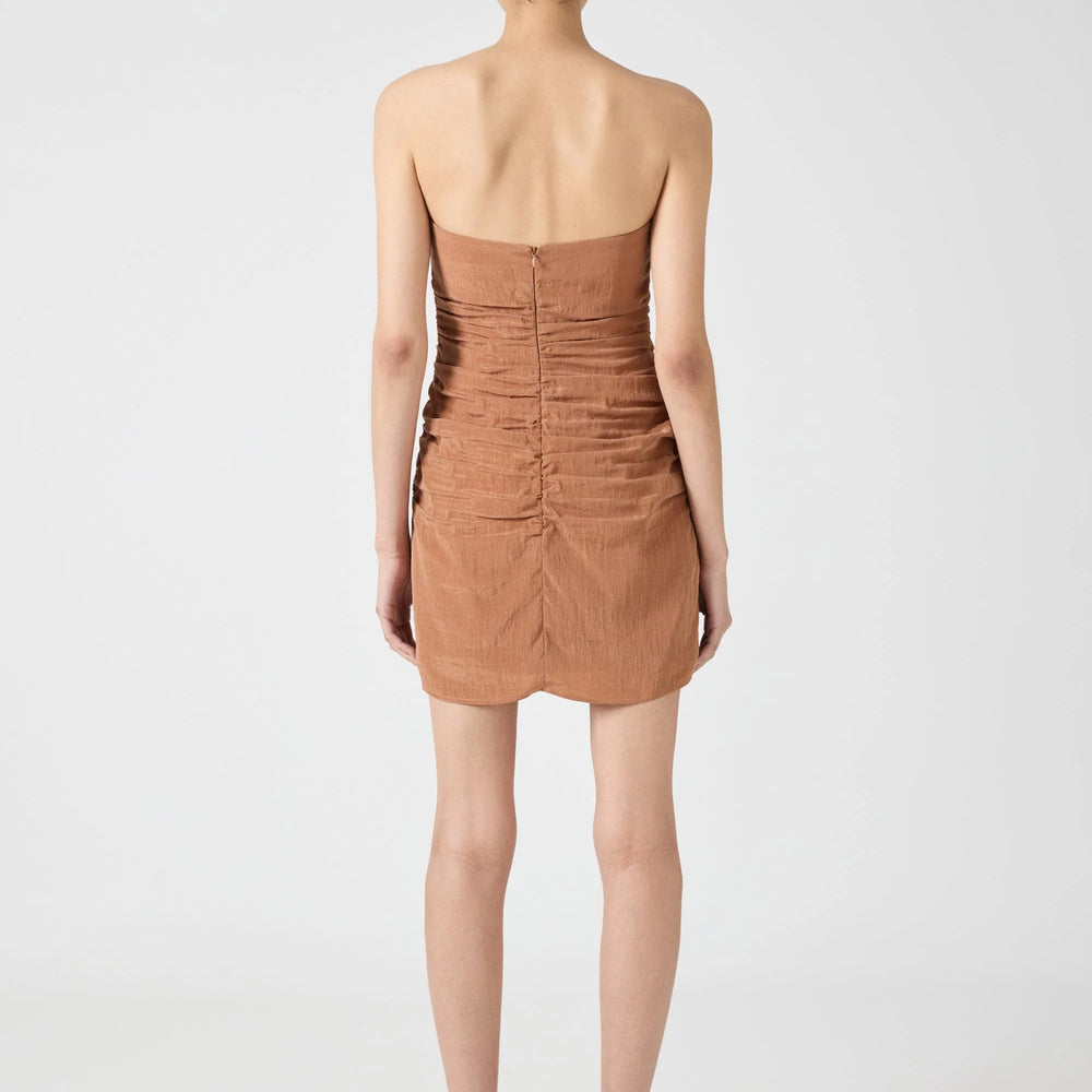 
                      
                        Third Form - Eclipse Mini Dress in Rust
                      
                    