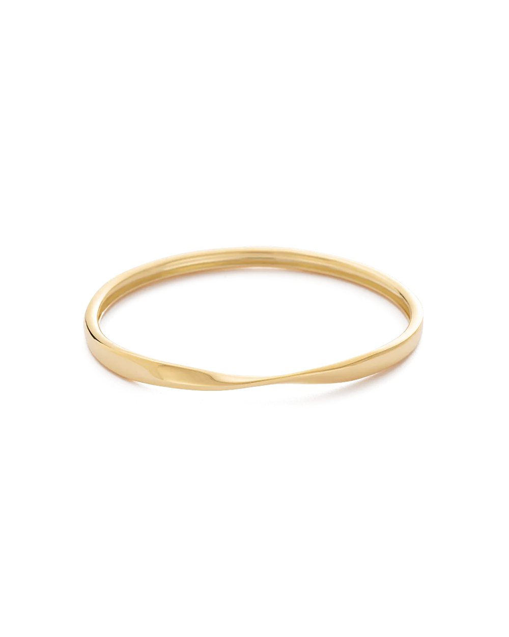 Kirstin Ash - Fold Bangle in Gold