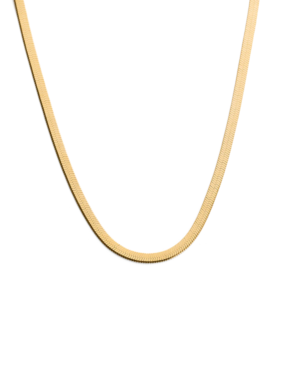 Kirstin Ash - Herringbone Chain in Gold