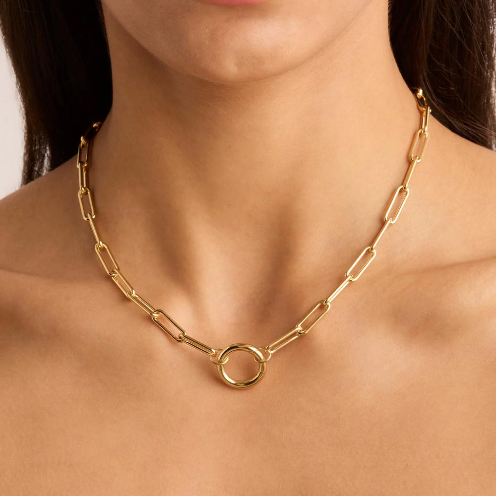 
                      
                        By Charlotte  - With Love Annex Link Necklace in Gold
                      
                    