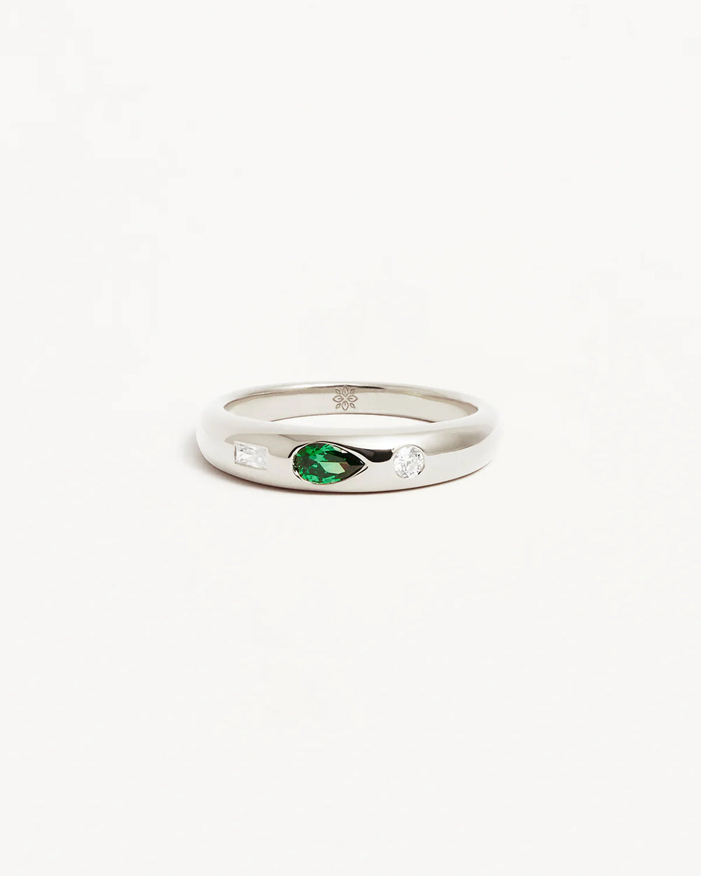 By Charlotte - Magnetic Soul Ring in Silver