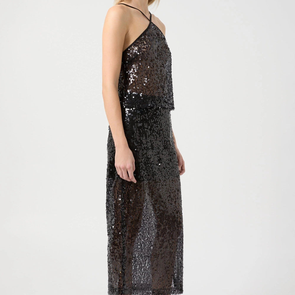 
                      
                        Third Form - Reflection Sequin Top in Black
                      
                    