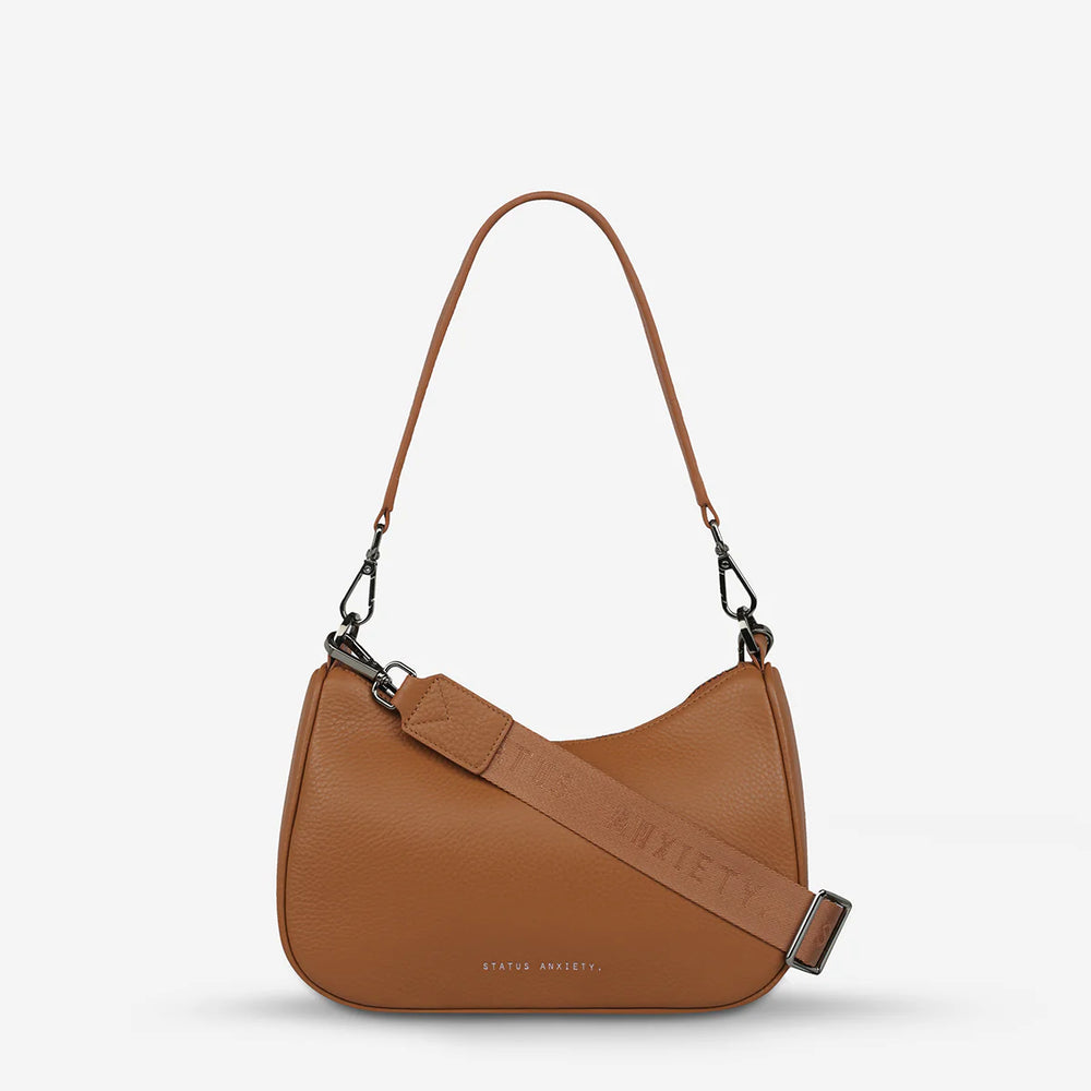 
                      
                        Status Anxiety - Look Both Ways Bag in Camel
                      
                    