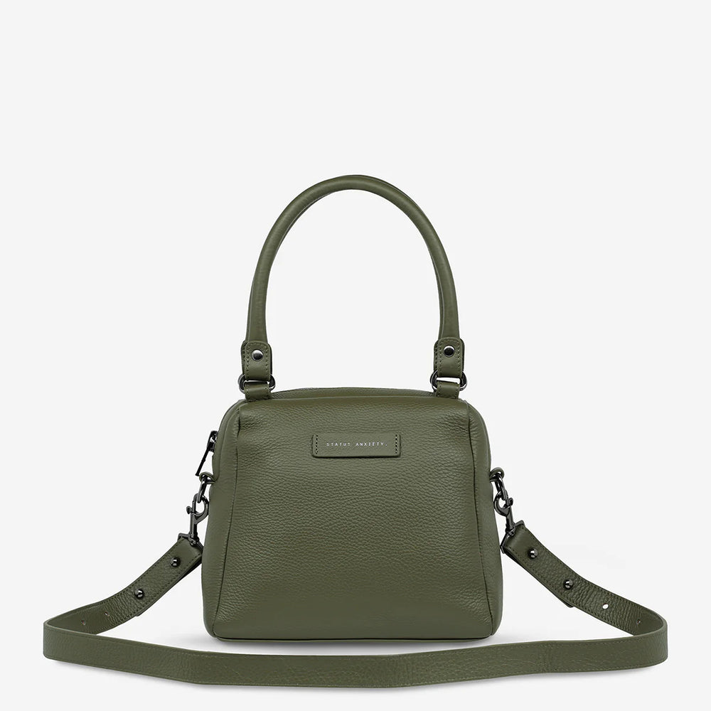 
                      
                        Status Anxiety - Mini Mountains Bag in Khaki
                      
                    