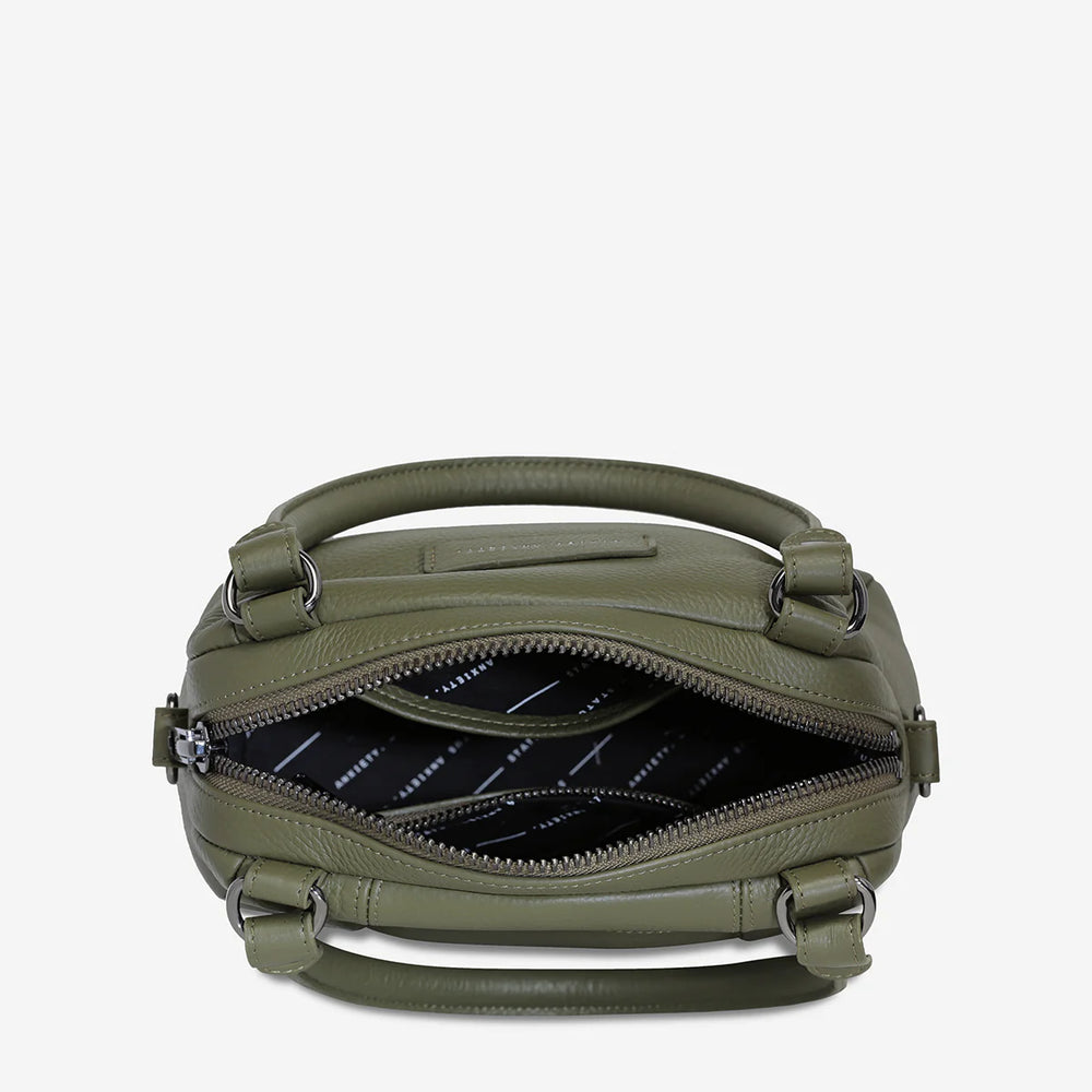 
                      
                        Status Anxiety - Mini Mountains Bag in Khaki
                      
                    