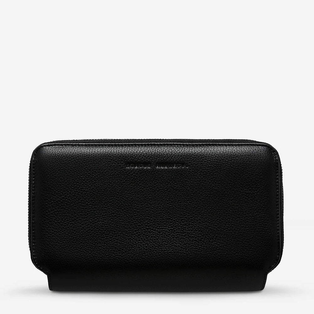 
                      
                        Status Anxiety - Home Soon Pouch in Black
                      
                    