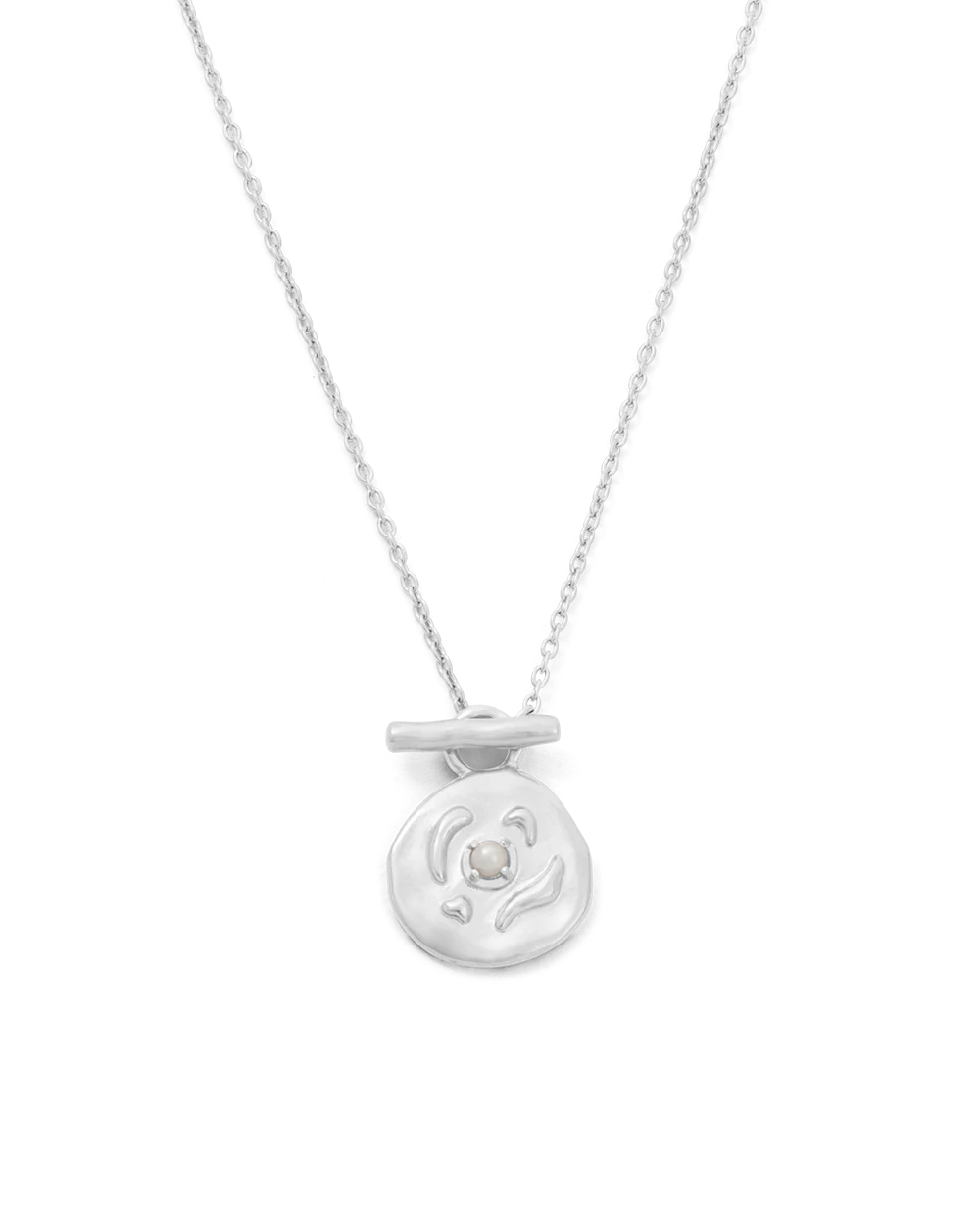 Kirstin Ash - Vacanza Coin Necklace in Silver