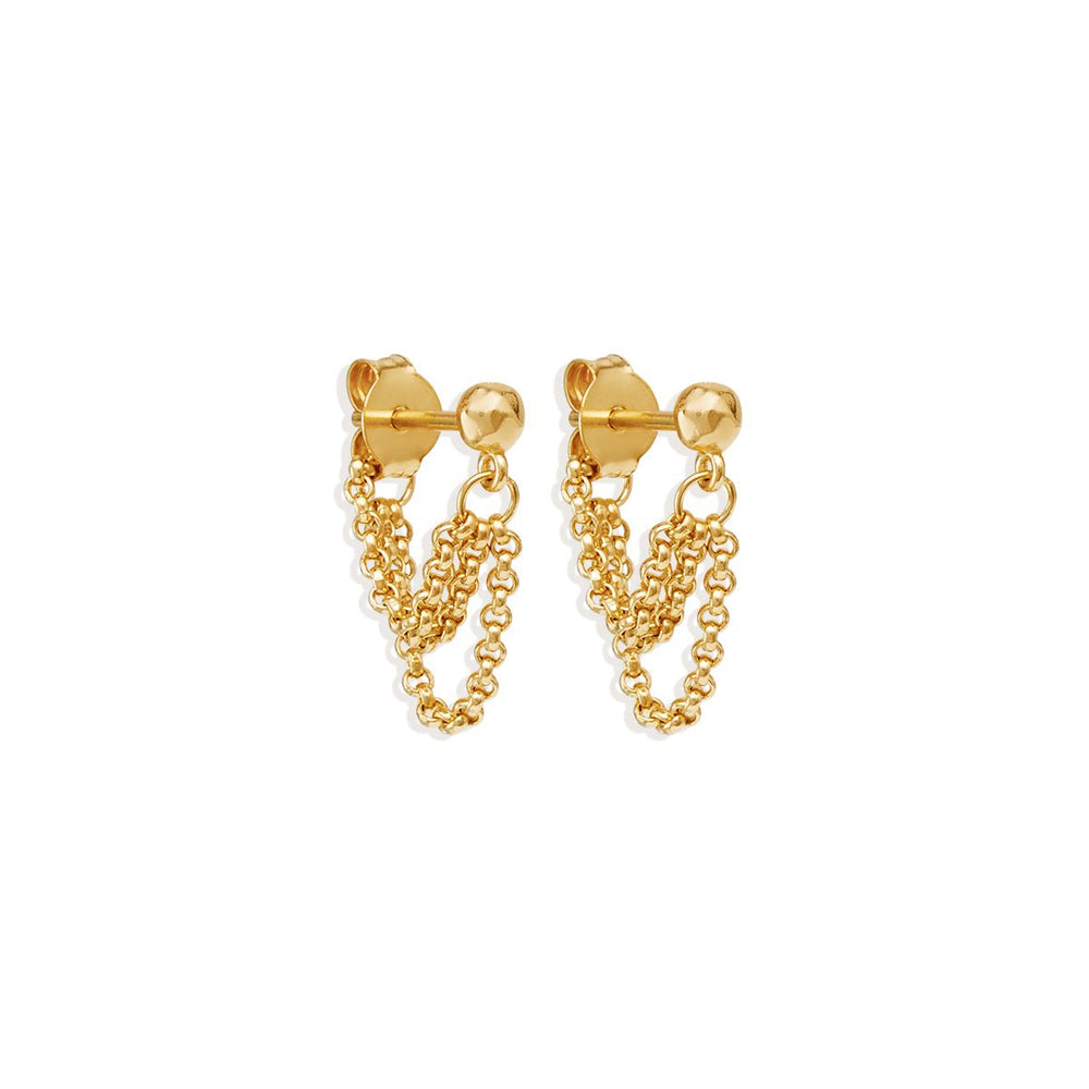 
                      
                        By Charlotte - Karma Chain Earrings in Gold
                      
                    